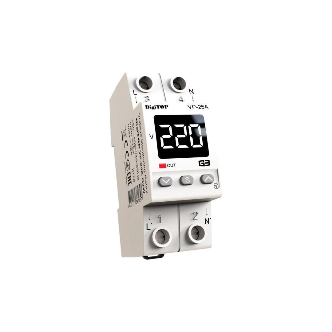 Przekaźnik napięciowy DigiTOP VP-25A G3W