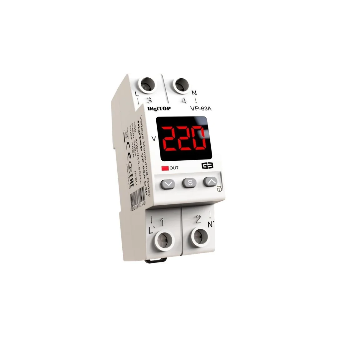 Przekaźnik napięciowy DigiTOP VP-63A G3R