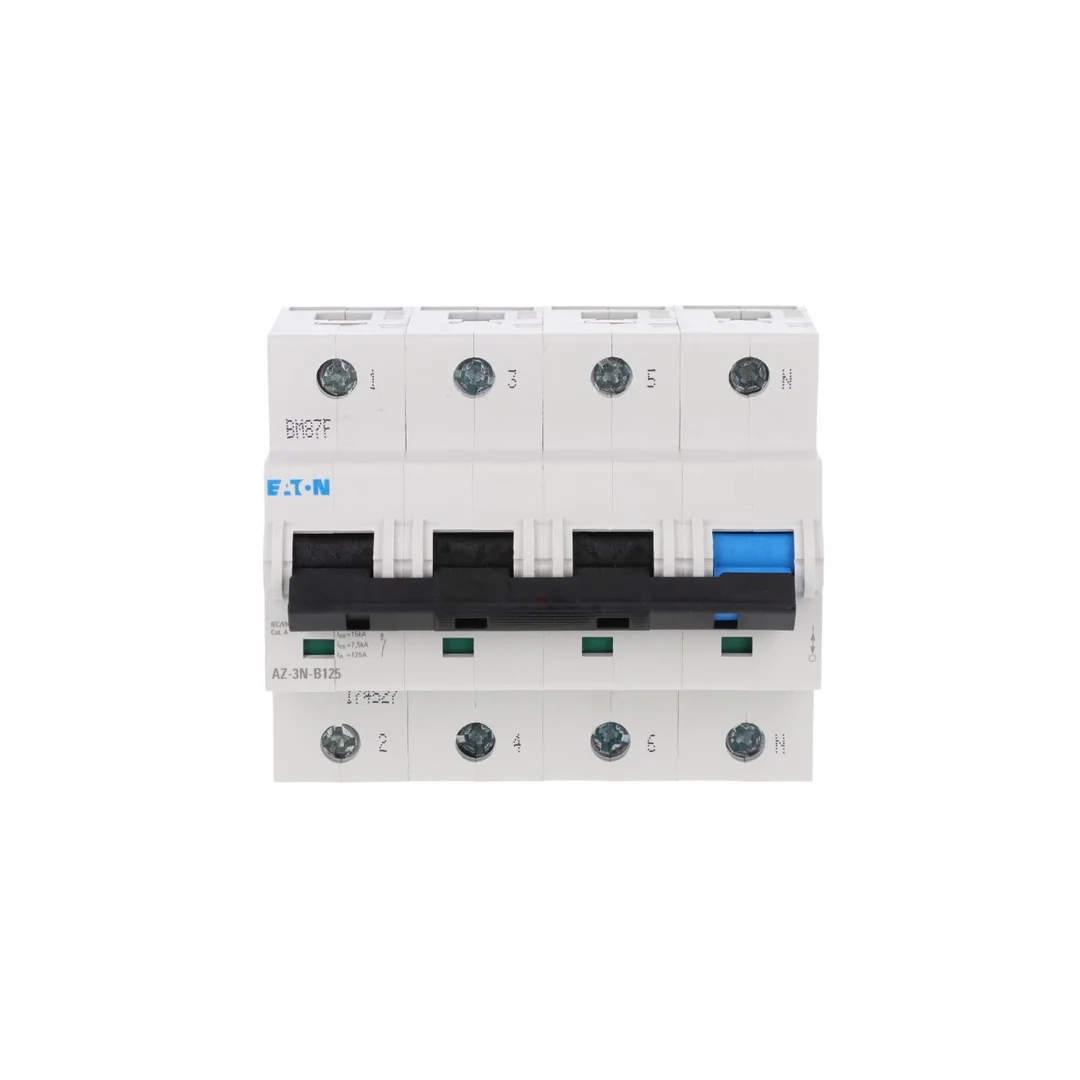 Wyłącznik nadprądowy 3P+N B 125A 25kA AC AZ-3N-B125 174527