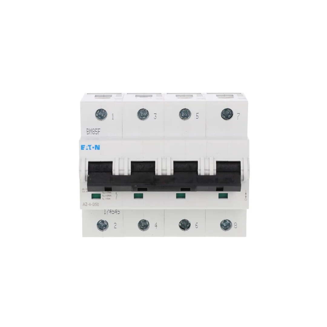 Wyłącznik nadprądowy 4P D 50A 25kA AC AZ-4-D50 174545