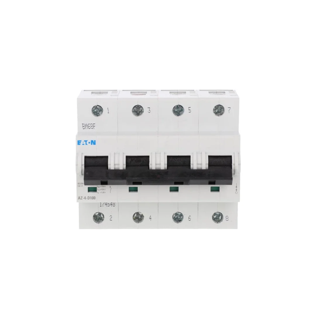 Wyłącznik nadprądowy 4P D 100A 25kA AC AZ-4-D100 174548