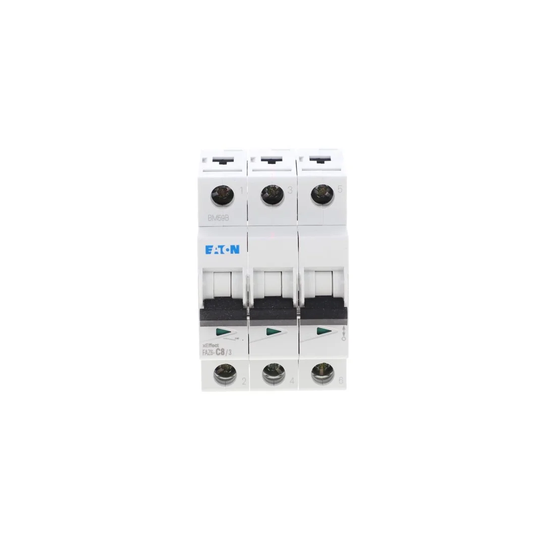 Wyłącznik nadprądowy 3P C 8A 6kA AC FAZ6-C8/3 177405