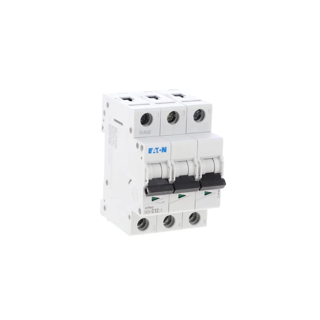 Wyłącznik nadprądowy 3P C 12A 6kA AC FAZ6-C12/3 177406