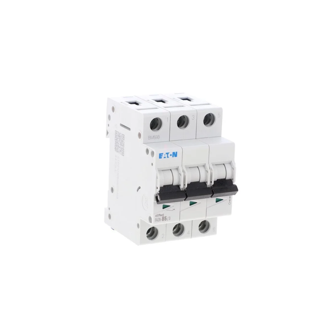 Wyłącznik nadprądowy 3P B 5A 6kA AC FAZ6-B5/3 177585