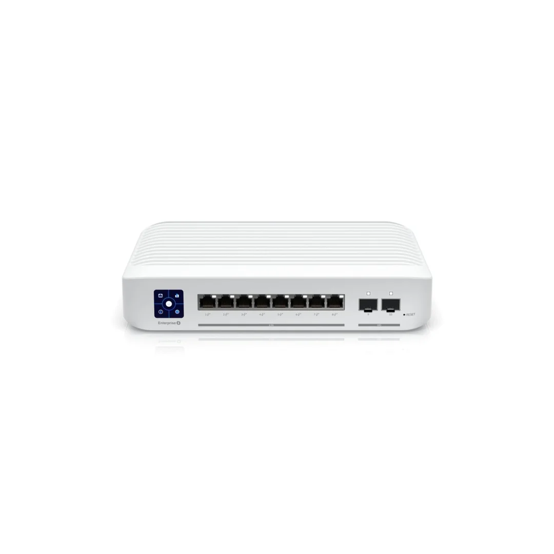 Switch 8x RJ45 2.5Gb/s PoE+, 2x SFP+, 120W Ubiquiti USW-Enterprise-8-PoE