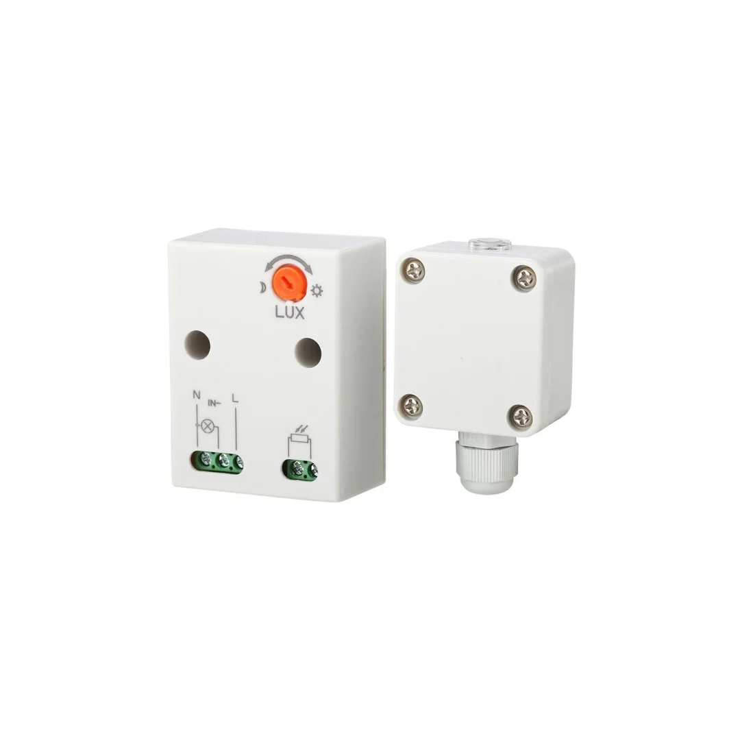 Czujnik zmierzchowy 3500W SONDA zewnętrzna LED 6S-CZ5