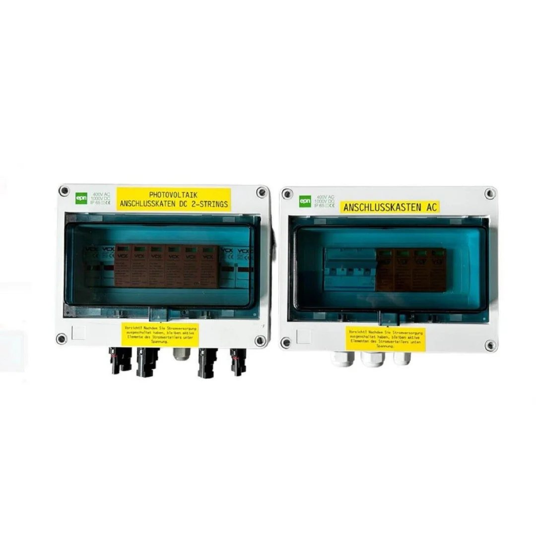 Set DC+AC Skrzynka PV przyłączeniowa 2-stringowa DC2S3P+AC3P4P