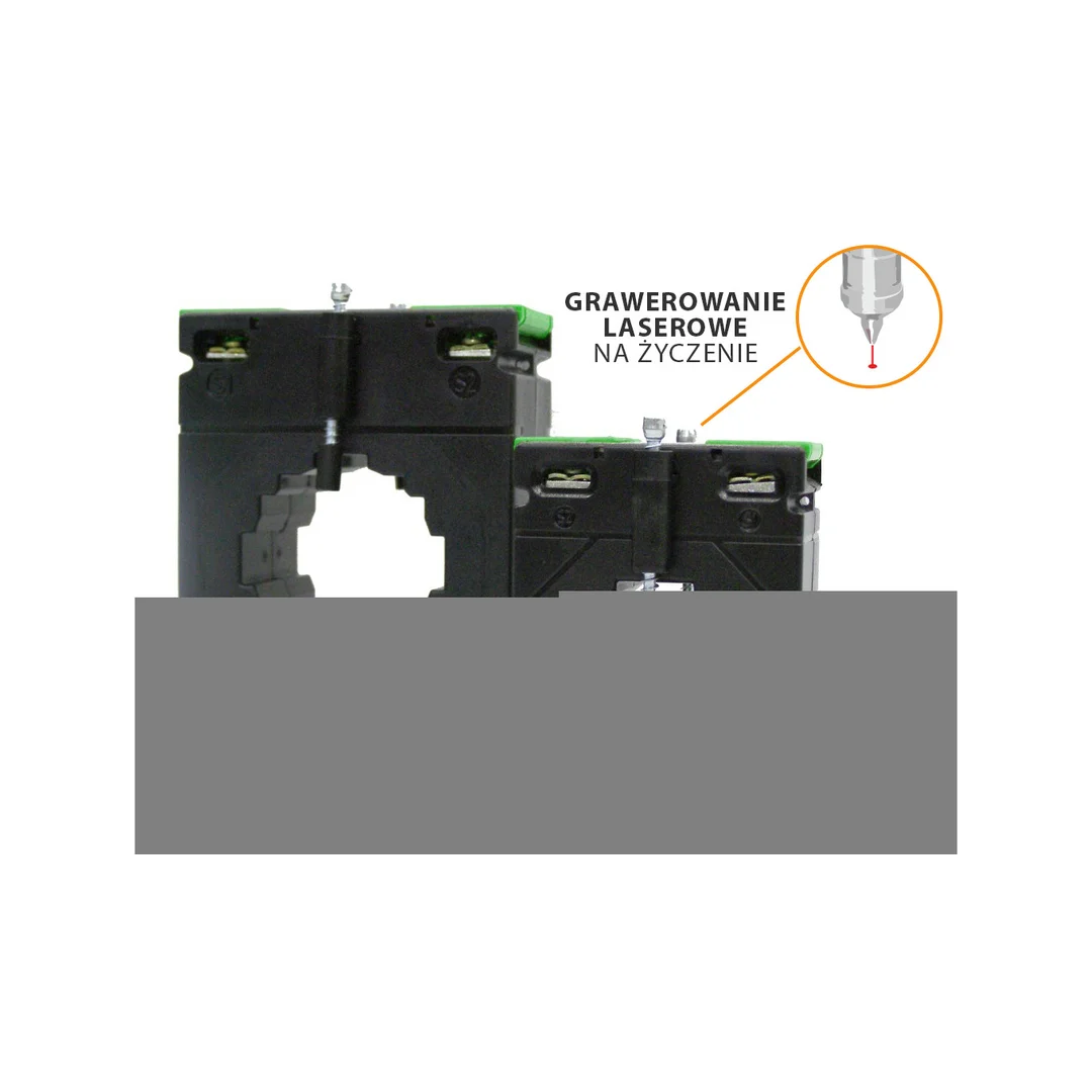 Przekładnik prądowy z otworem na szynę 624040:62/40 (40) 200/5A klasa 0,5 LCTB 6240400200A55