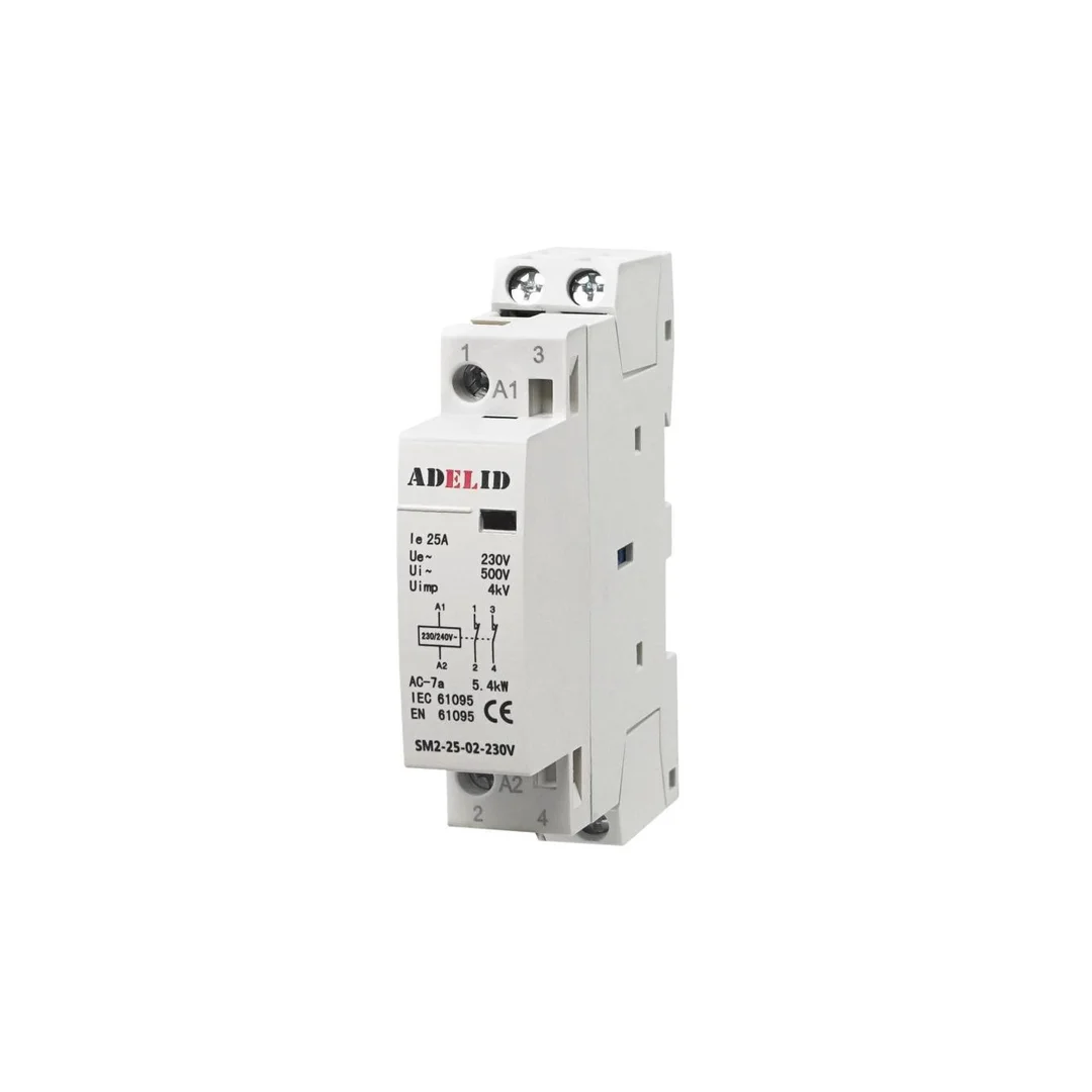 Stycznik modułowy 25A 230V 2xNC SM2 25-02-230V