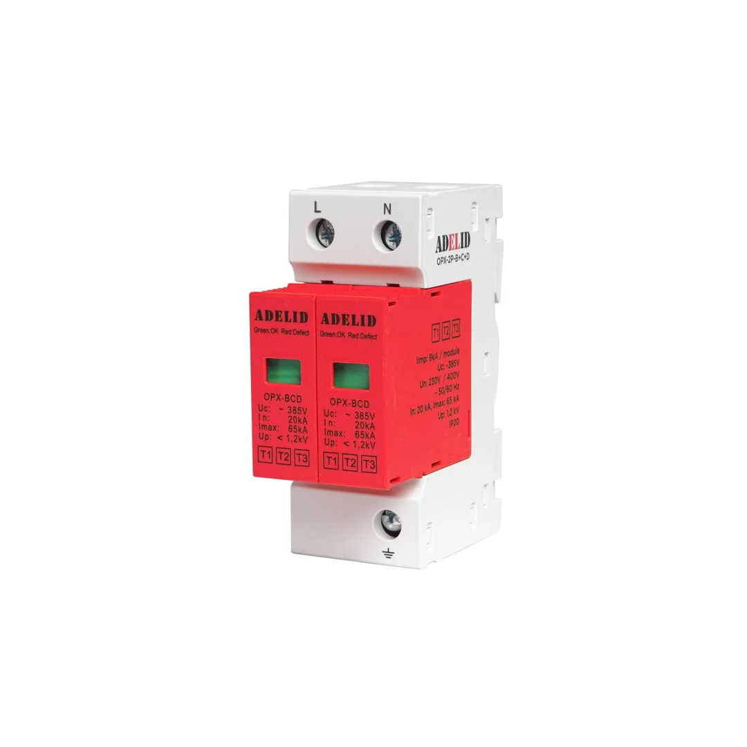 Ogranicznik przepięć T1+T2+T3 2P 1,2kV 8kA OPX-2P-B+C+D