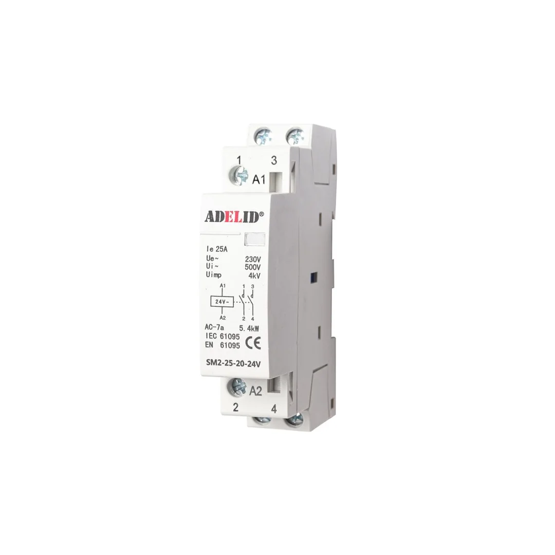 Stycznik modułowy 25A 24V 2xNO SM2 25-20-24V