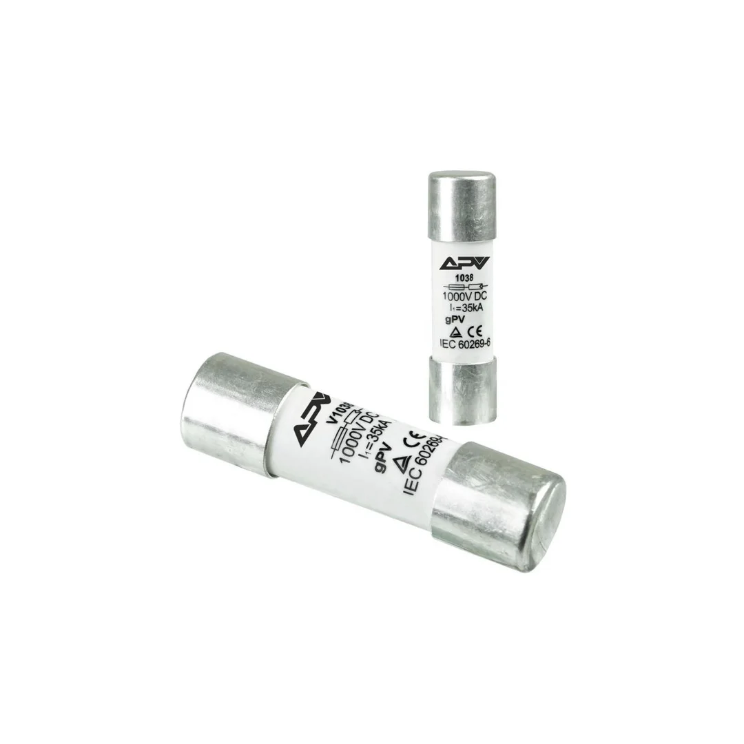 Wkładka bezpiecznikowa 10x38 16A 1000V DC gPV APV-WB-10X38-16A