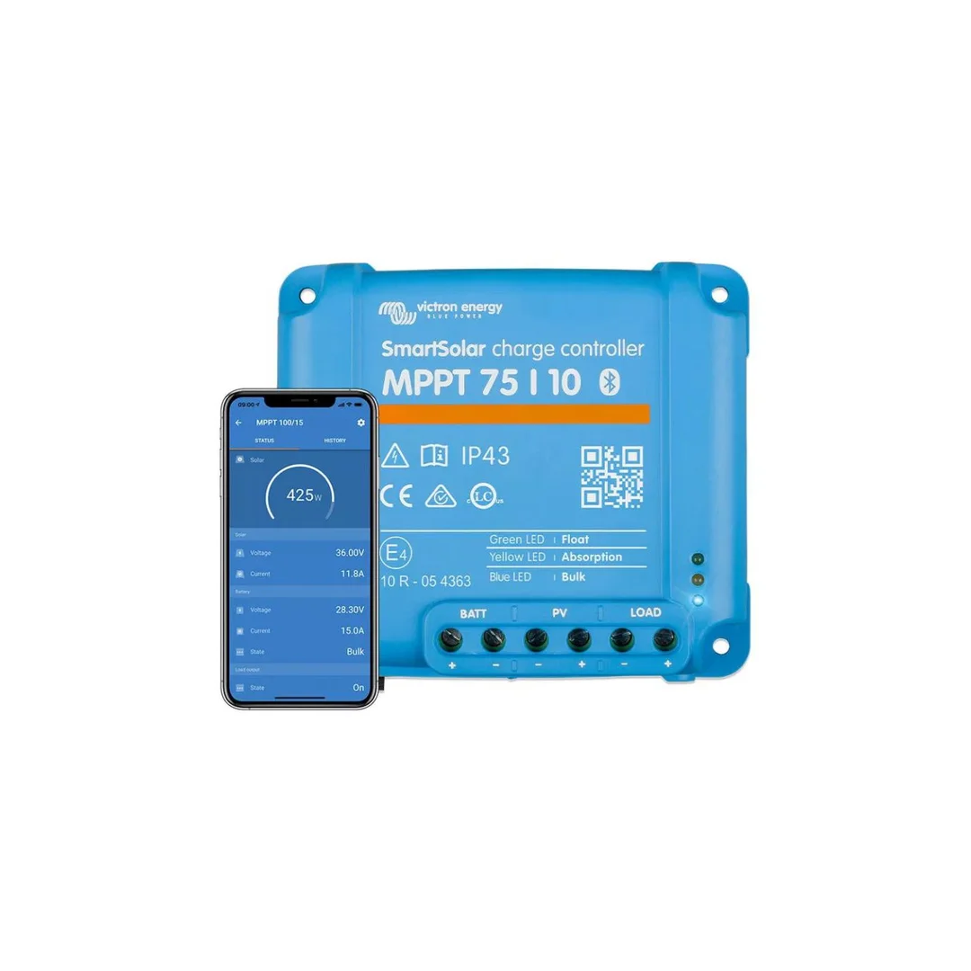 Regulator ładowania Smart 75V/10A BlueTooth