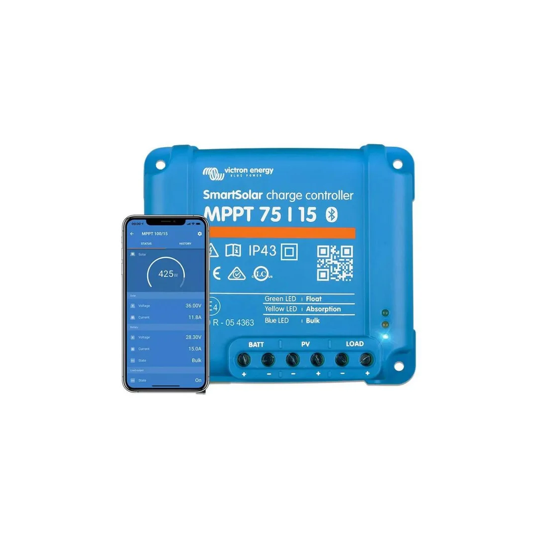 Regulator ładowania Smart 75V/15A BlueTooth
