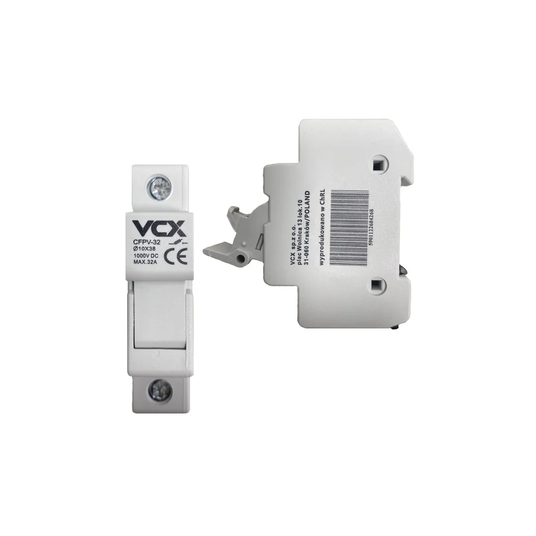 Rozłącznik Podstawa Bezpiecznikowa Modułowa DC 1P 10x38mm 1-32A 1000V