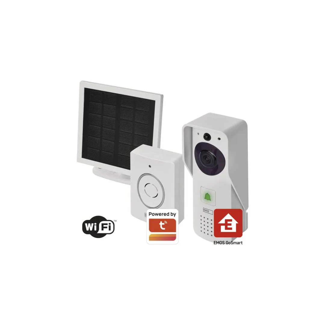 GoSmart Dzwonek wideo IP-09D z Wi-Fi, akumulatorem i panelem solarnym H4030
