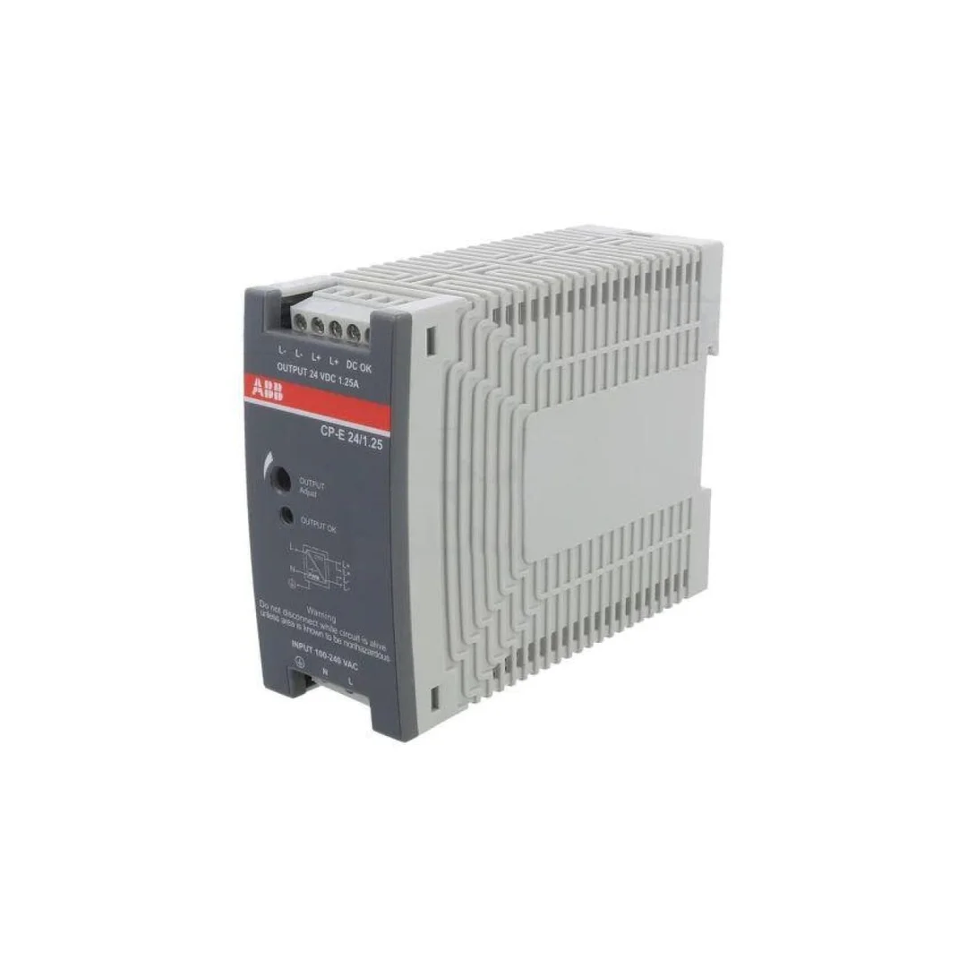 Zasilacz impulsowy na szynę DIN 30W 24VDC 24÷28V 1,25A 270g 1SVR427031R0000