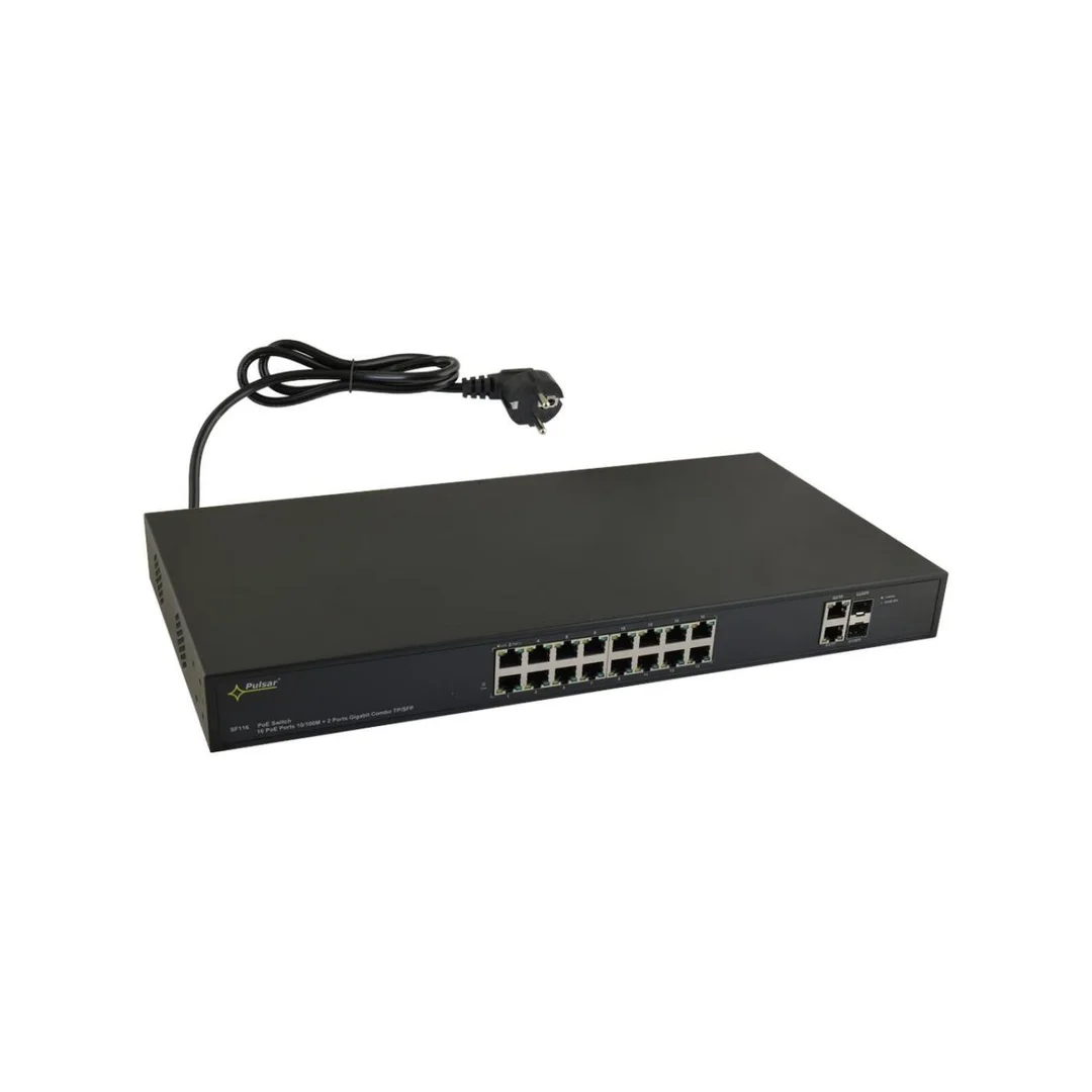 SF116 Switch PoE 16-portowy SF116 do