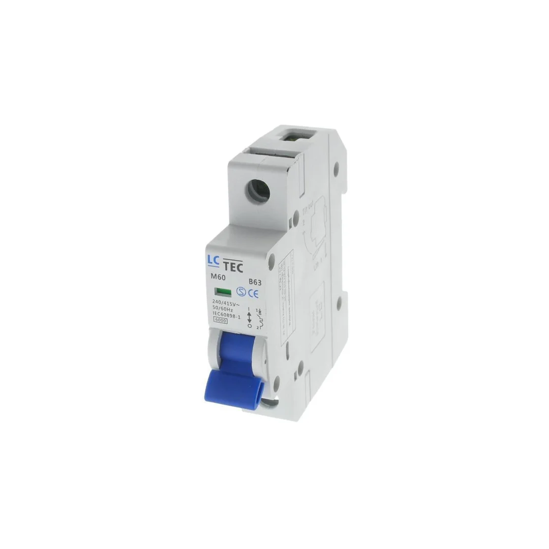 Wyłącznik nadprądowy M60 1P 1M 1F B 63A 6kA