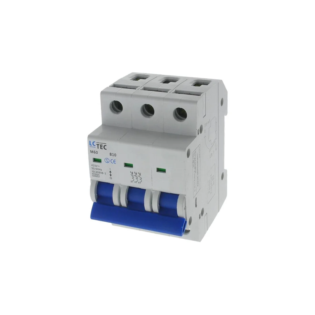 Wyłącznik nadprądowy M60 3P 3M 3F B 10A 6kA
