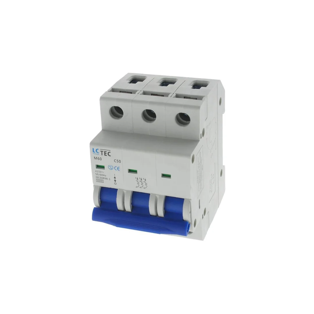 Wyłącznik nadprądowy M60 3P 3M 3F C 50A 6kA
