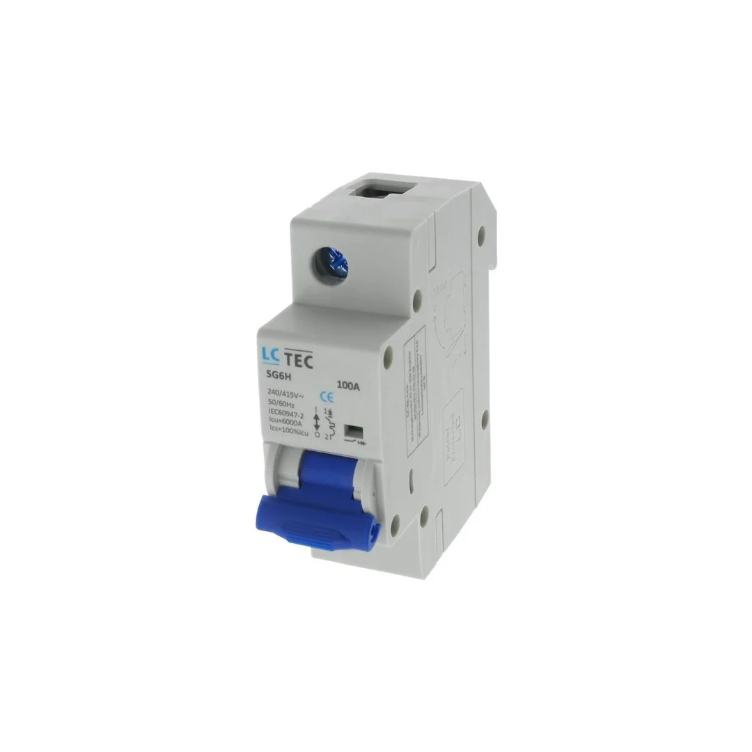 Wyłącznik nadprądowy M60 1P 1,5M 1F C 100A 6kA