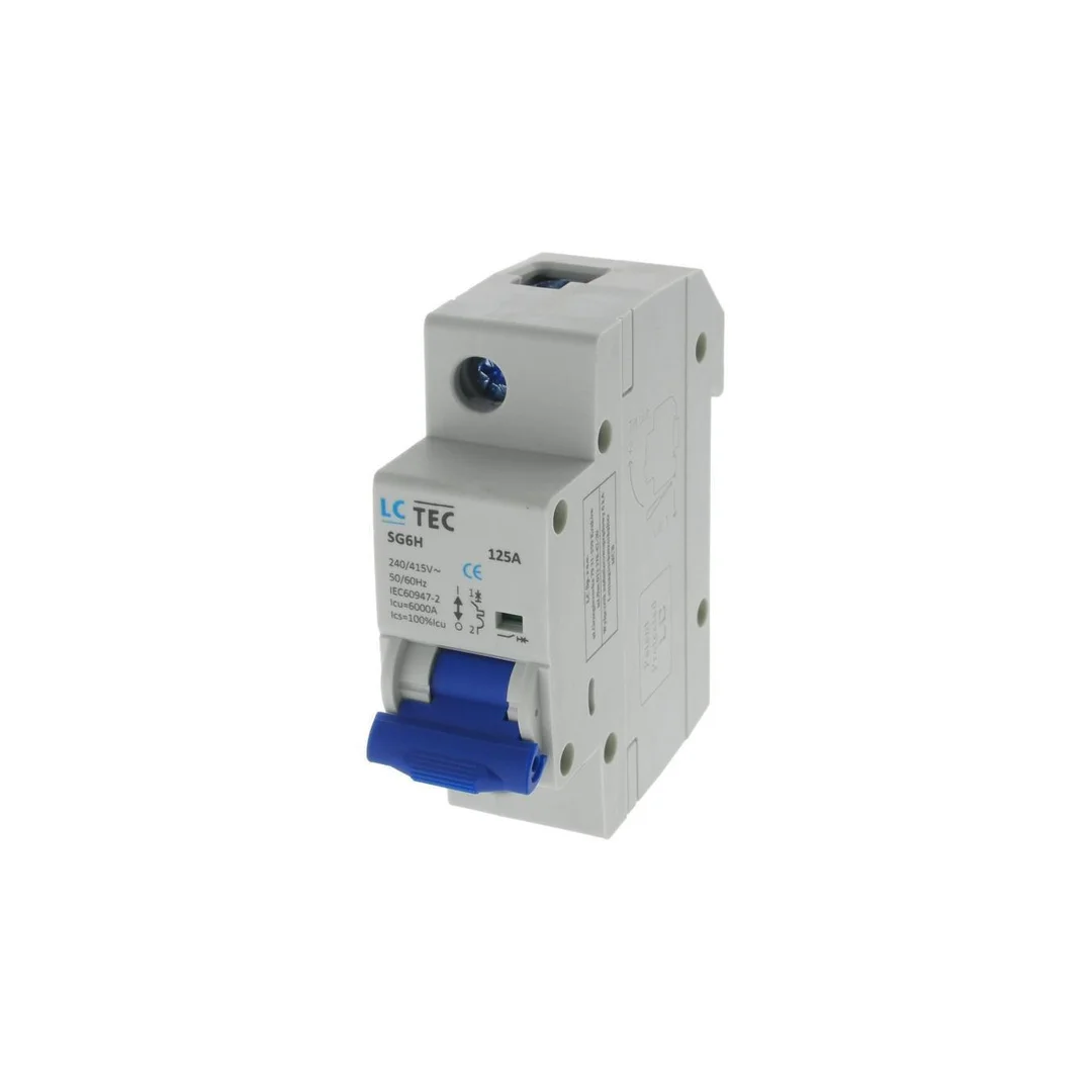 Wyłącznik nadprądowy M60 1P 1,5M 1F C 125A 6kA