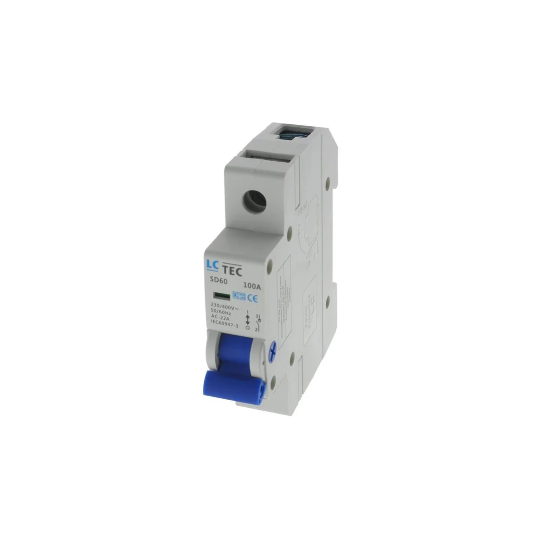 Rozłącznik izolacyjny SD60 1P 1M 1F 100A