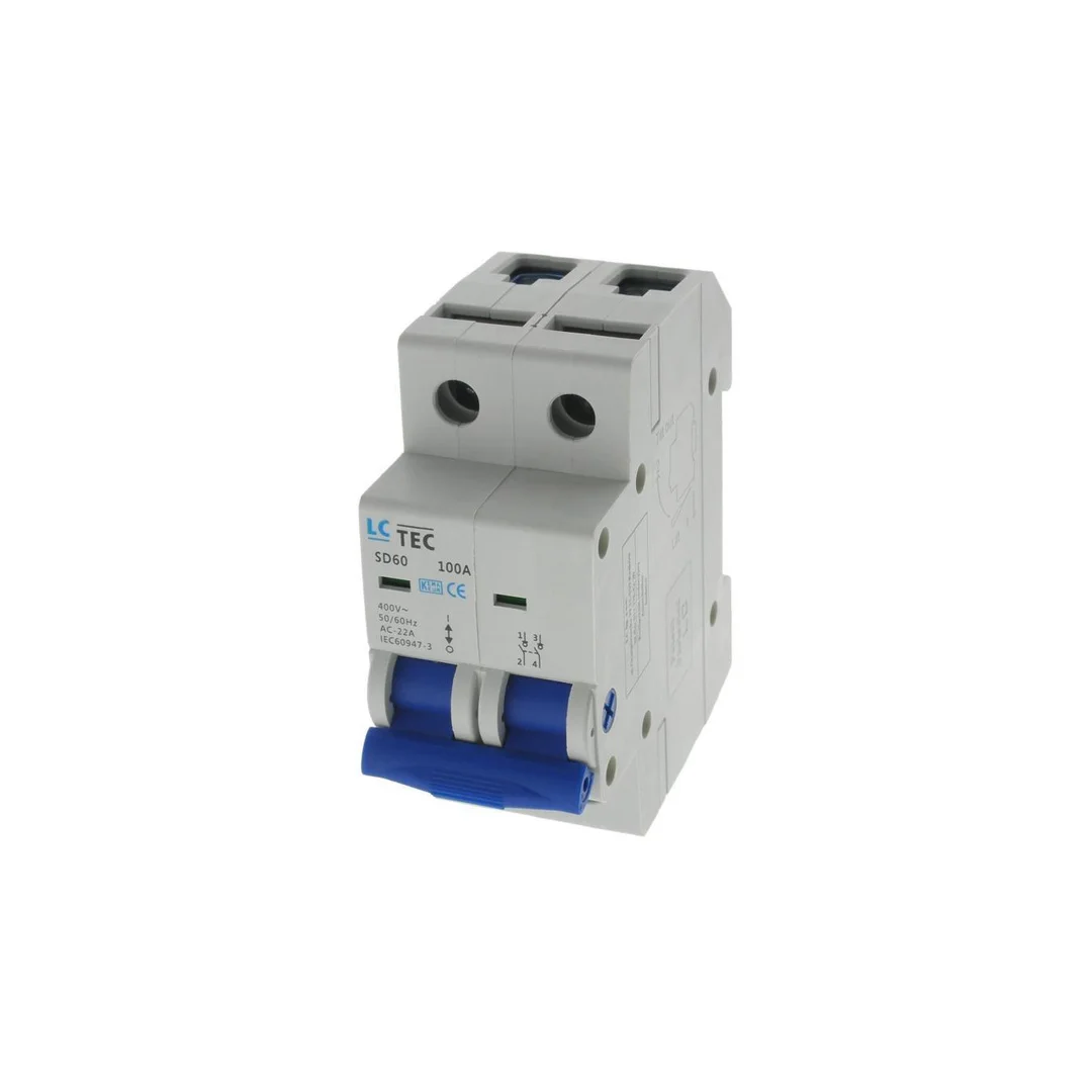 Rozłącznik izolacyjny SD60 2P 2M 2F 100A