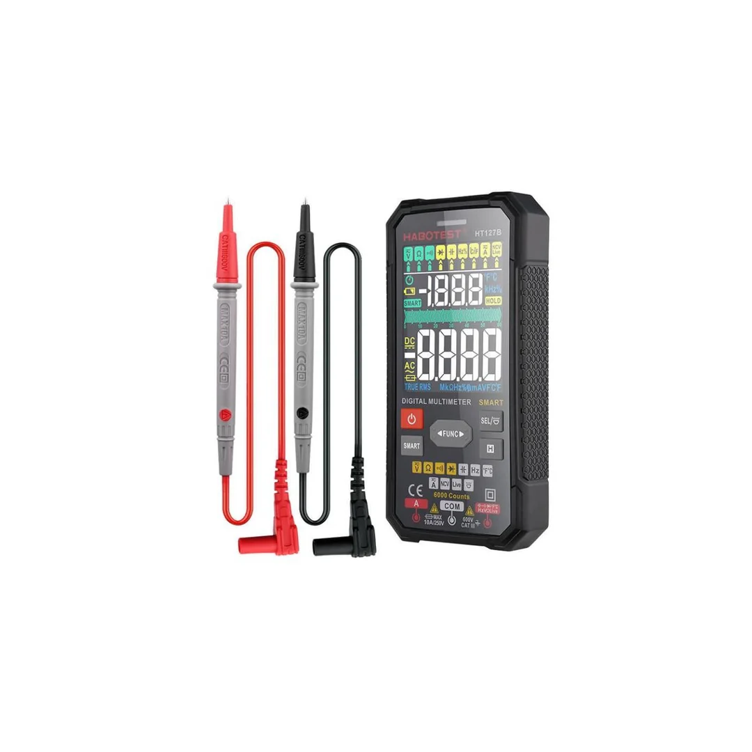Cyfrowy multimetr uniwersalny Habotest HT127B