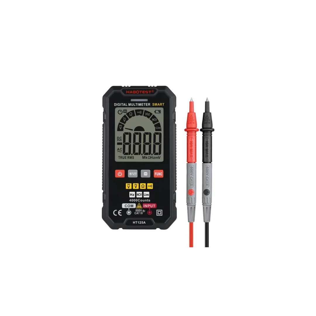 Cyfrowy multimetr uniwersalny Habotest HT125A