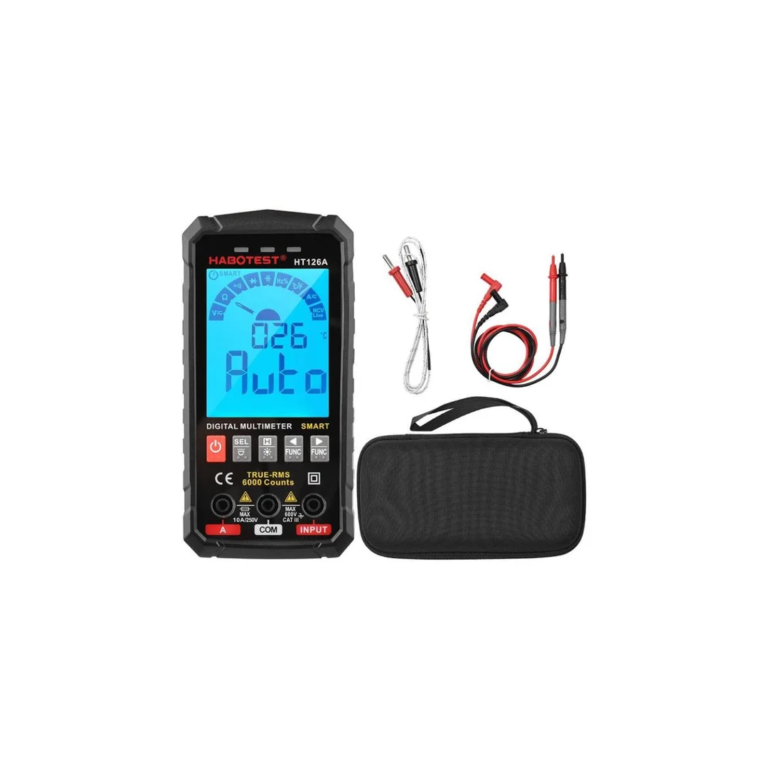 Cyfrowy multimetr uniwersalny Habotest HT126A