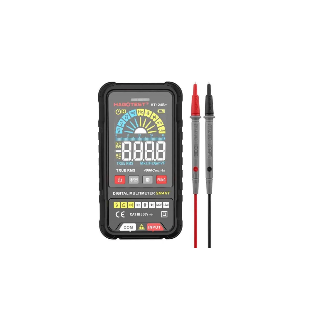 Cyfrowy multimetr uniwersalny Habotest HT124B+