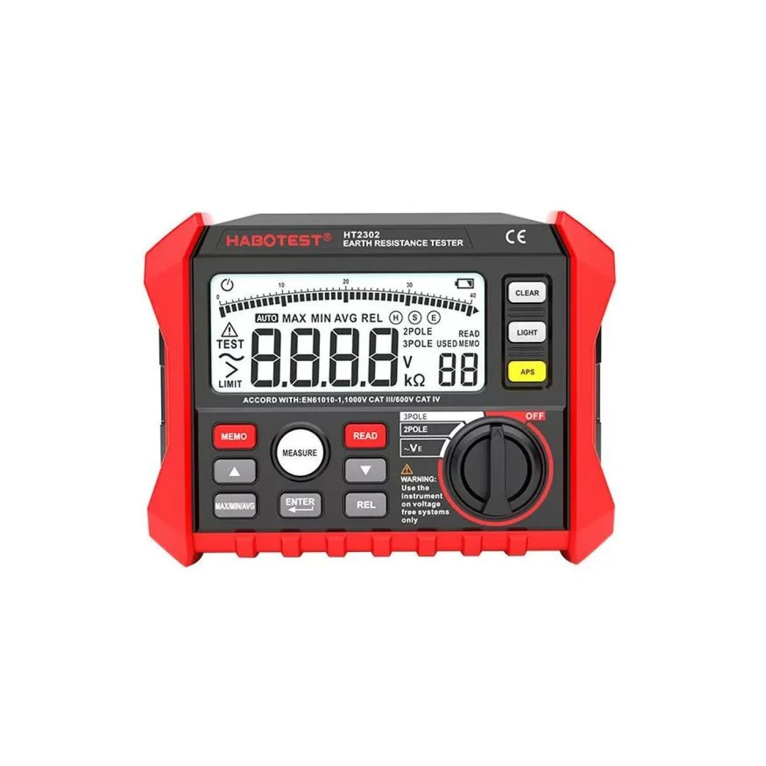 Miernik rezystancji uziemienia Habotest HT2302