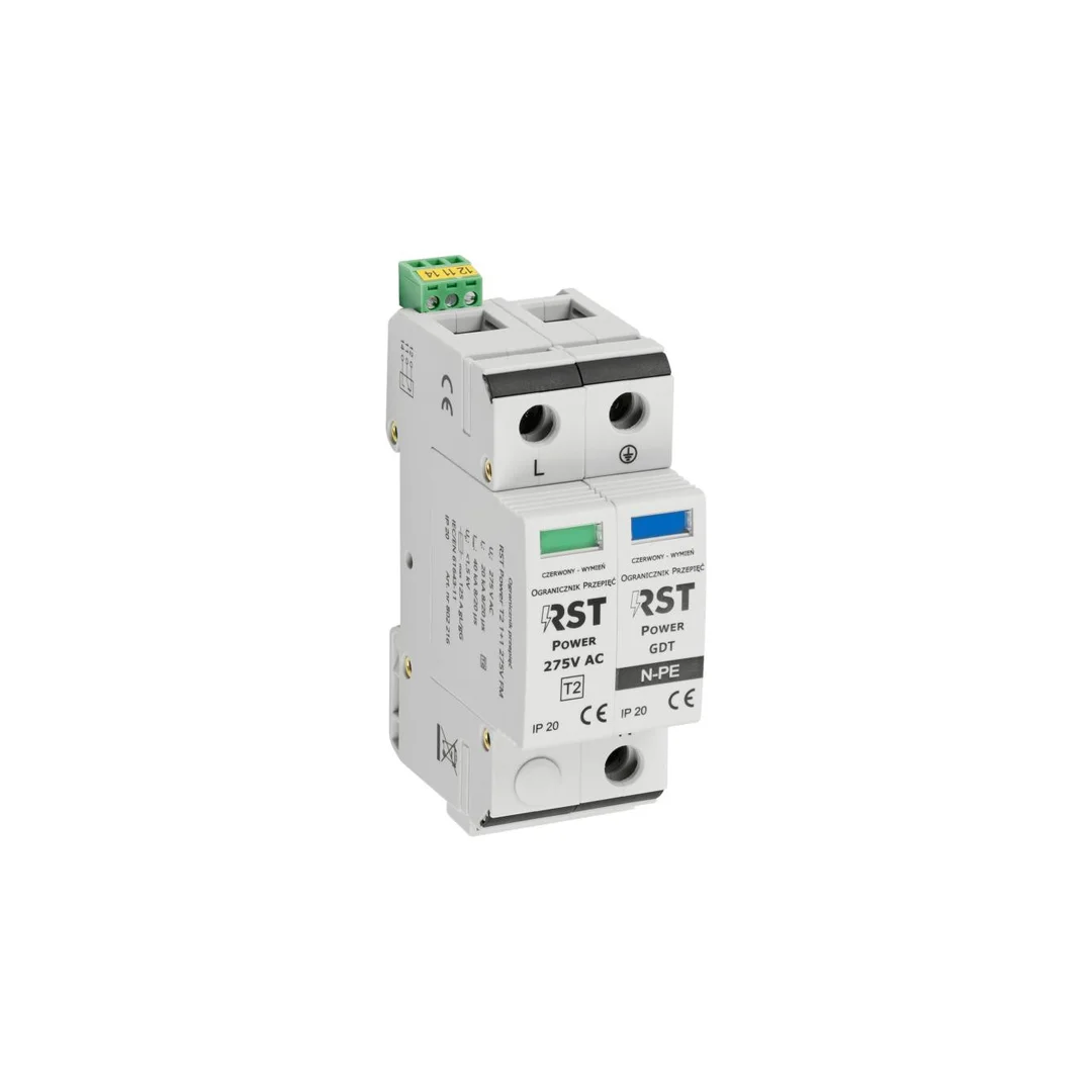 Ogranicznik przepięć T2 RST Power T2 1+1 275V FM 802 216