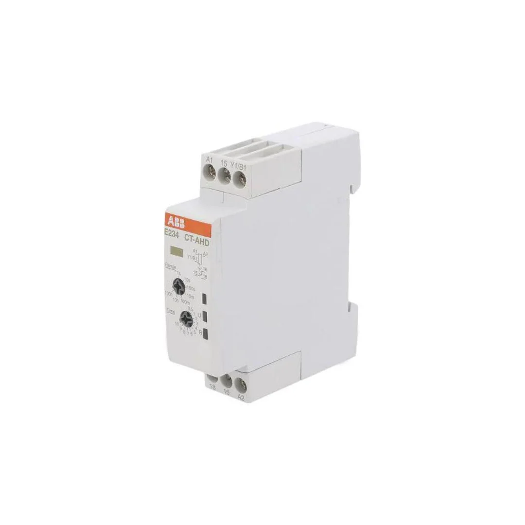 Przekaźnik czasowy 0,05s÷100h SPDT 24÷240VAC 24÷48VDC IP20 1SVR500110R0000