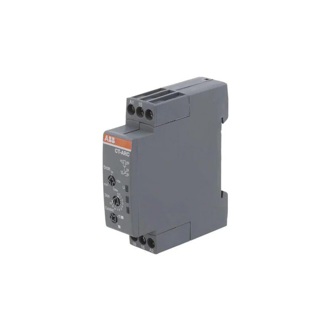 Przekaźnik czasowy 0,05÷10min SPDT 24÷240VAC 24÷48VDC IP20 1SVR508120R0000