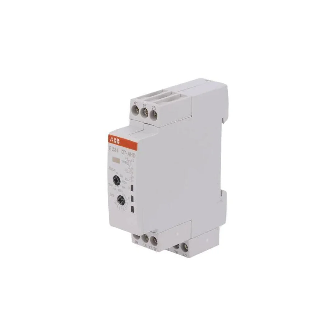 Przekaźnik czasowy 0,05s÷100h DPDT 250VAC/5A Uzas: 24÷240VAC 1SVR500110R0100