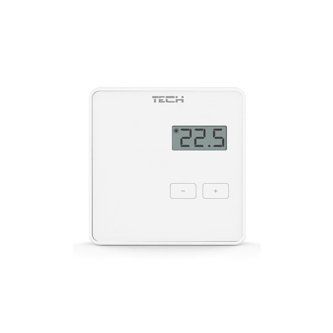 TECH ST-294 V2 - Regulator pokojowy bezprzewodowy dwustanowy biały