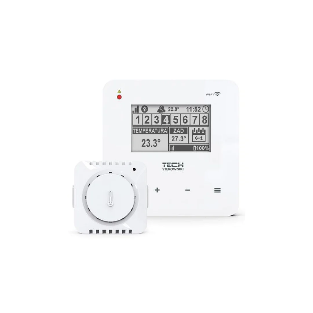TECH T-5Z WiFi - Regulator pokojowy z WiFi podtynkowy
