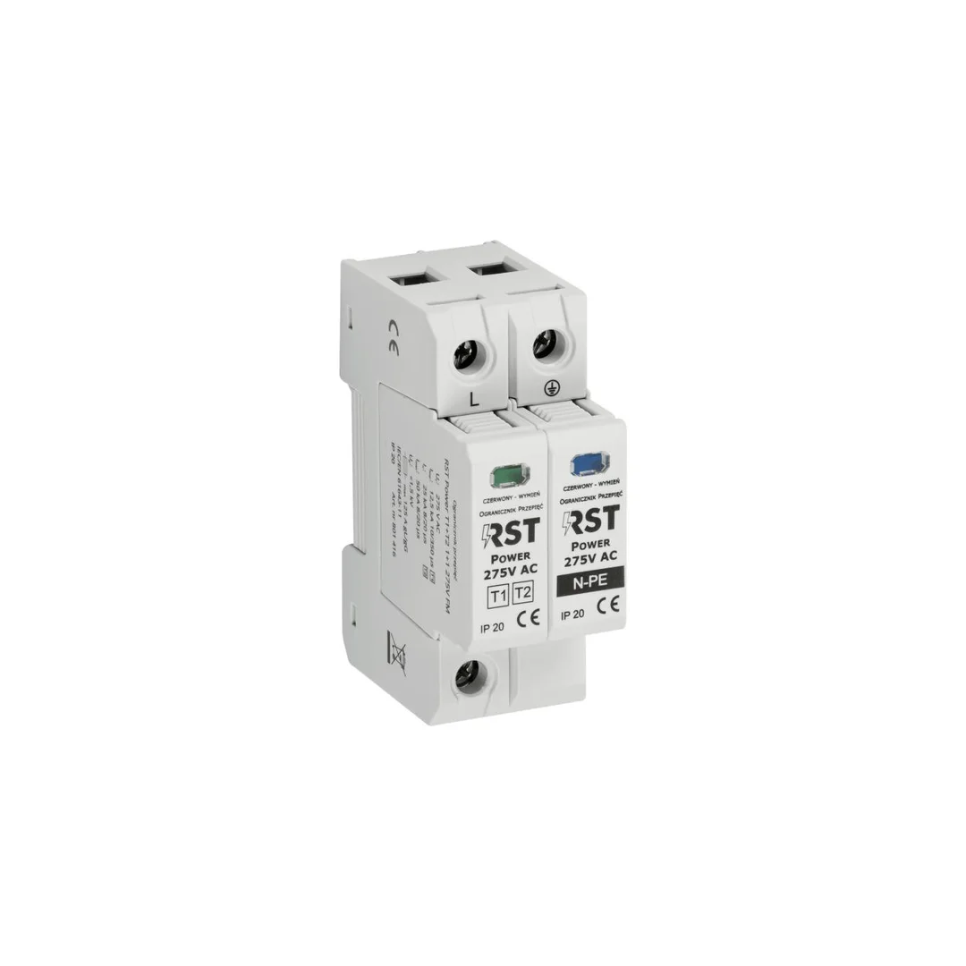 Ogranicznik przepięć T1 + T2 RST Power T1+T2 1+1 275V (FM) 801 416