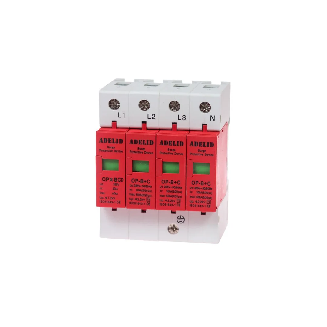 Ogranicznik przepięć T1+T2+T3 3P 1,2kV 8kA OPX-3P-B+C+D