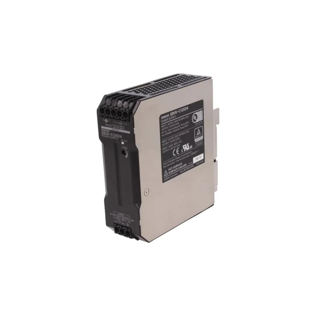 Zasilacz impulsowy na szynę DIN 120W 24VDC 5A 85÷264VAC S8VK-C12024