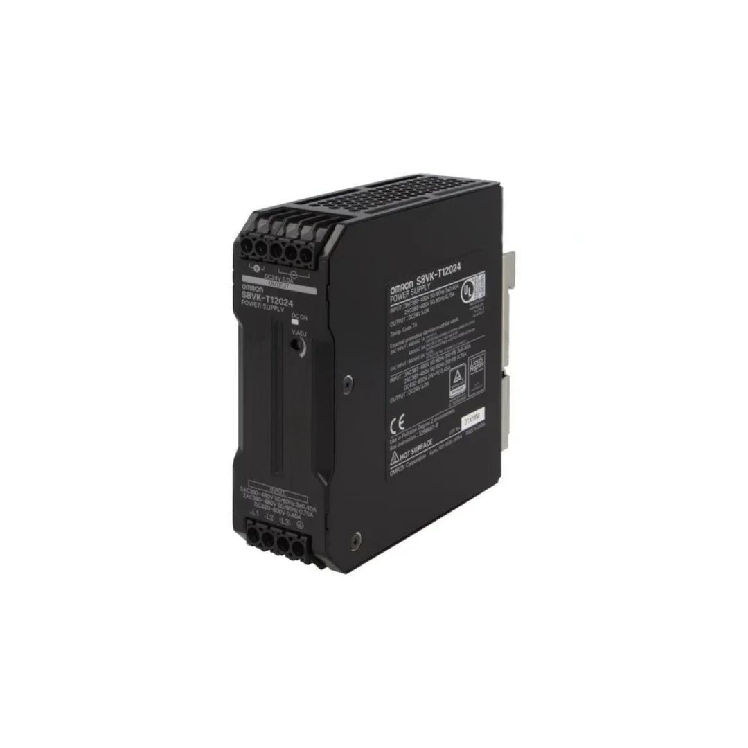 Zasilacz impulsowy na szynę DIN 120W 24VDC 5A 450÷600VDC S8VK-T12024