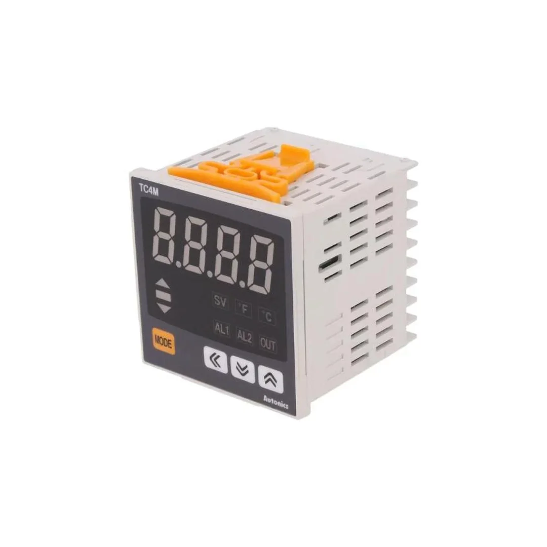Moduł: regulator temperatury SPST-NO OUT 2: SSR OUT 3: alarmowe TC4M-24R