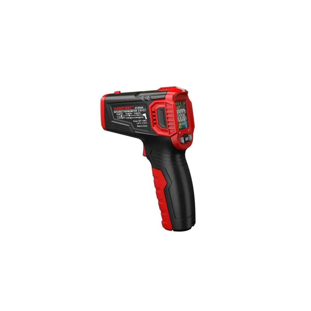 Pirometr laserowy z wyświetlaczem LCD Habotest HT650A