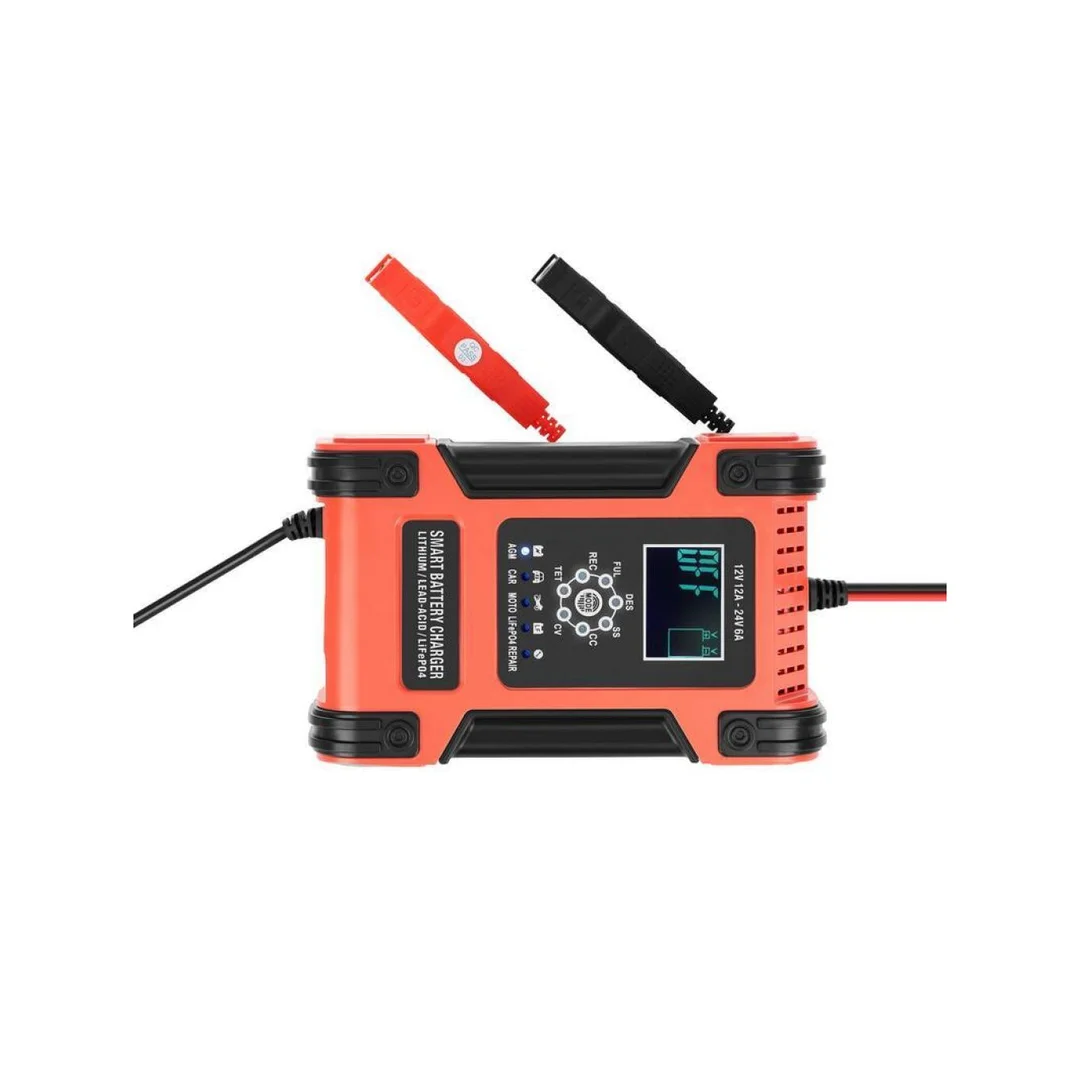 Ładowarka sieciowa do akumulatorów BC-12 12A (230V/12V) 6A (230V/24V) AGM / LiFePO4 / GEL