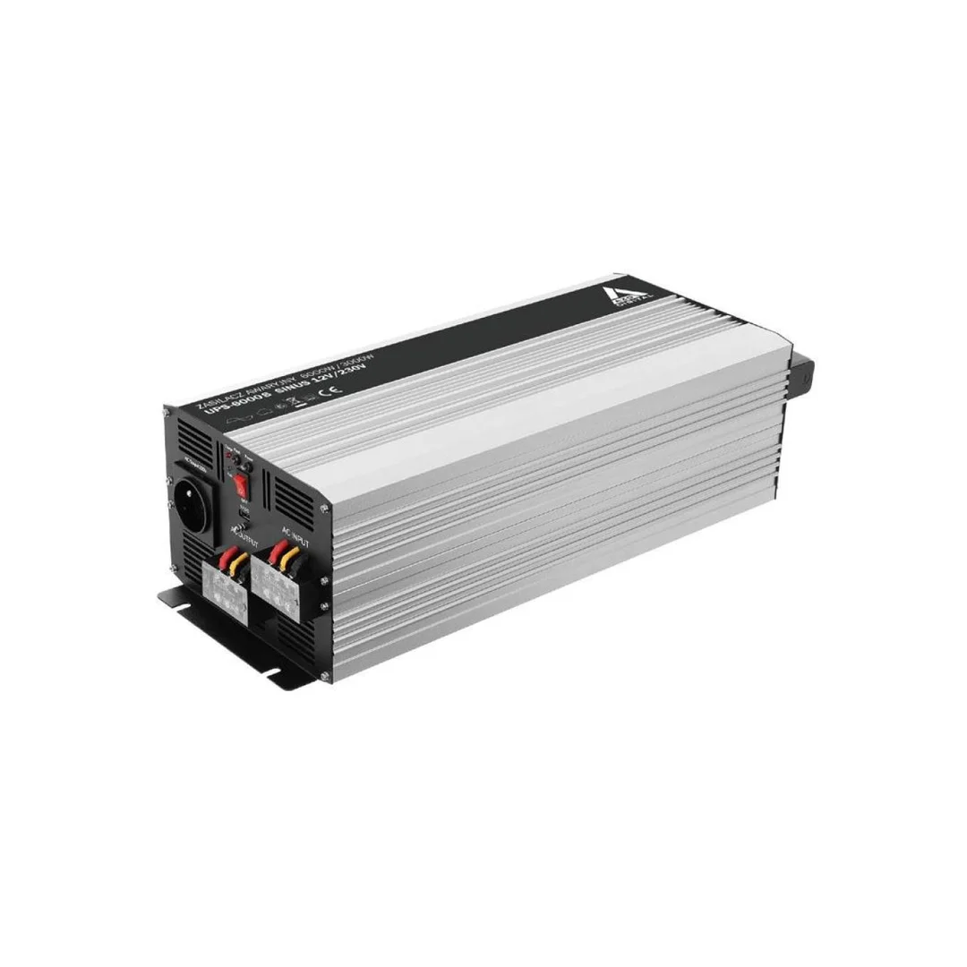 Zasilacz awaryjny (UPS + AVR) 12V UPS-6000S Sinus 6000W/3000W 12V/230V