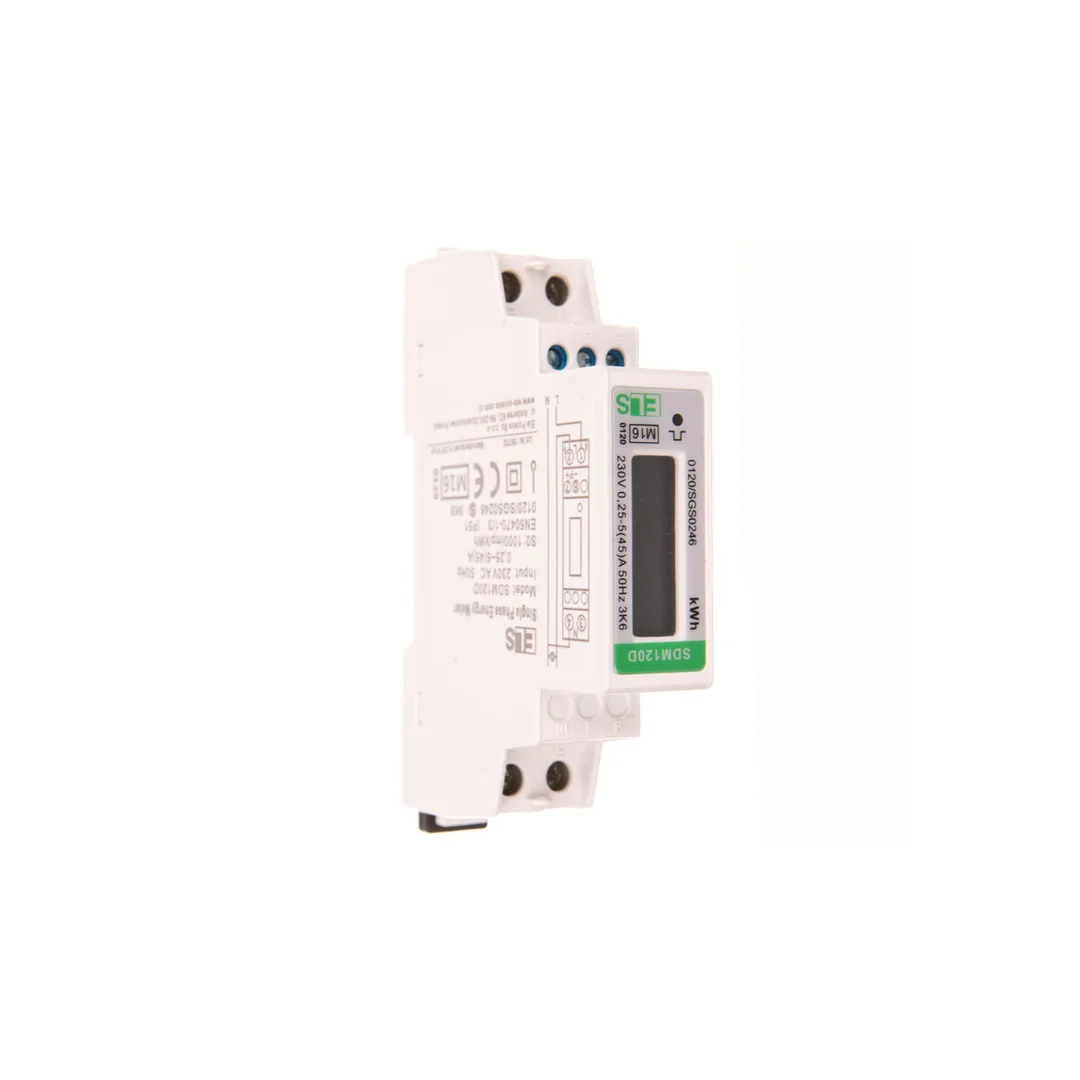 Licznik energii elektrycznej LCD 1-fazowy 45A 230V SDM120D MID