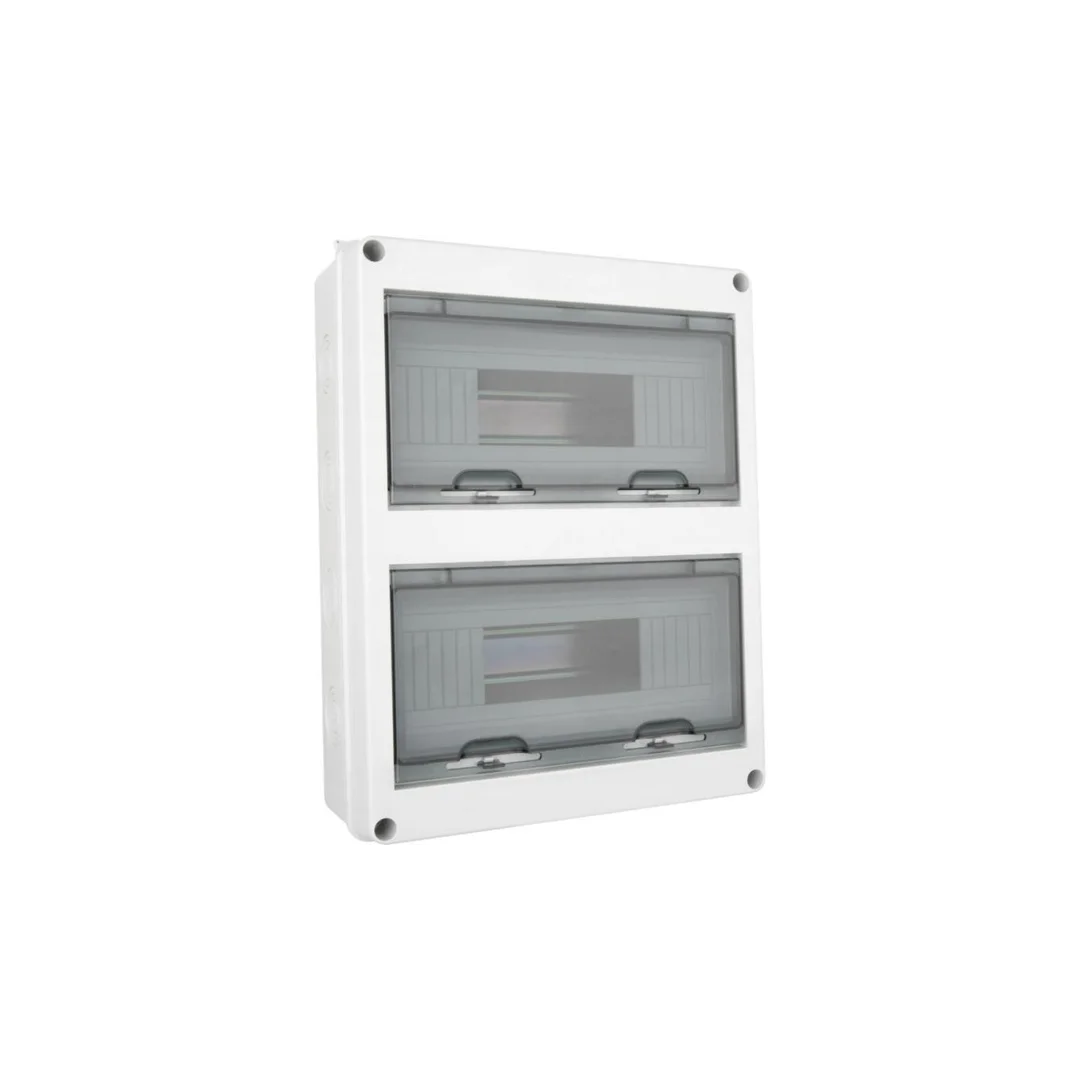 Rozdzielnica natynkowa hermetyczna 2x12 modułowa 1000V DC z listwą N+PE IP65 APV